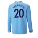 Billige Manchester City Bernardo Silva #20 Hjemmetrøye 2022-23 Langermet